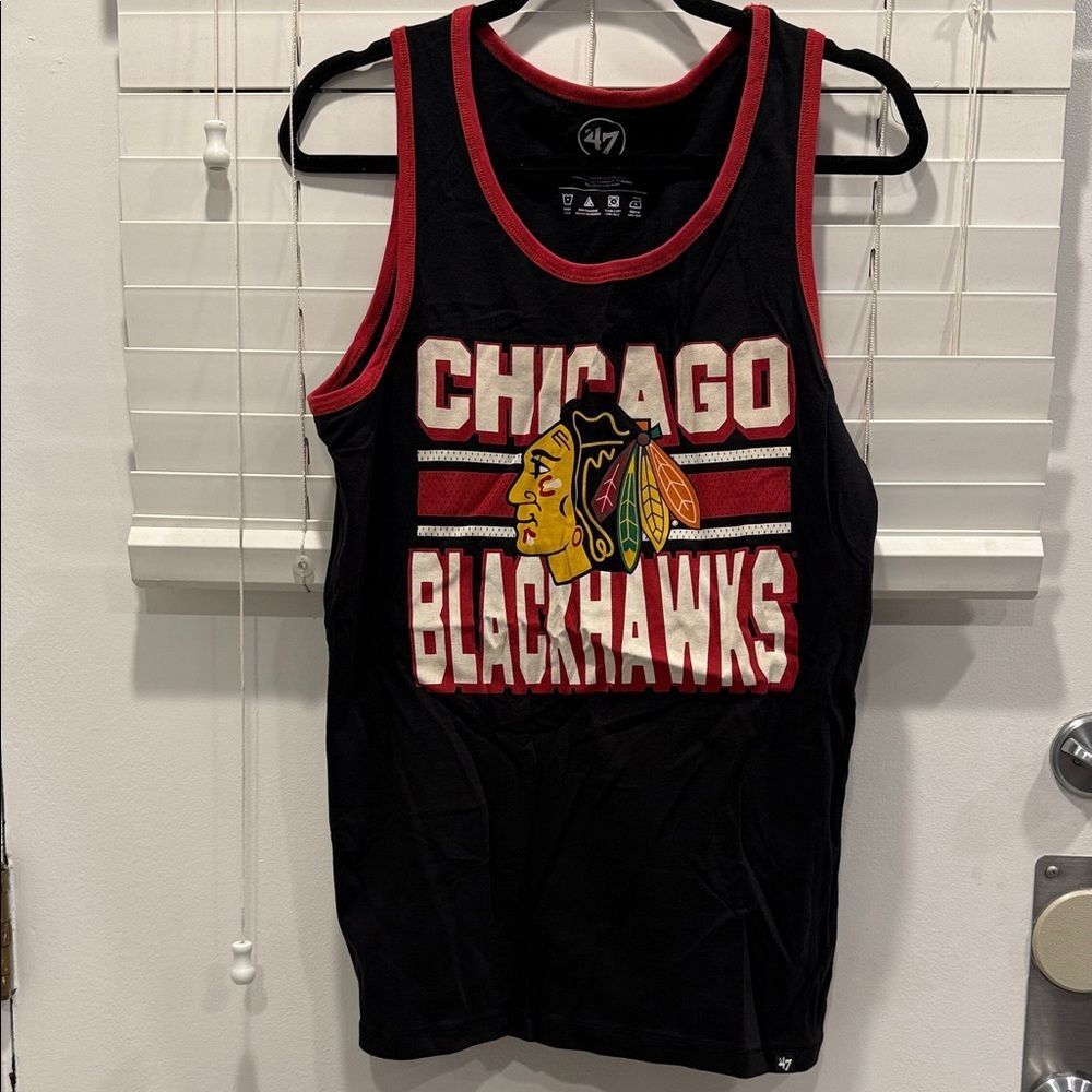 47 Brand Black and Red Apparel